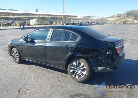 2013 Honda Civic Ex из США, поврежденный, VIN 2HGFB2F87DH533205